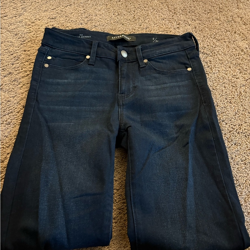 Liverpool Black Skinny Jeans Classic Style